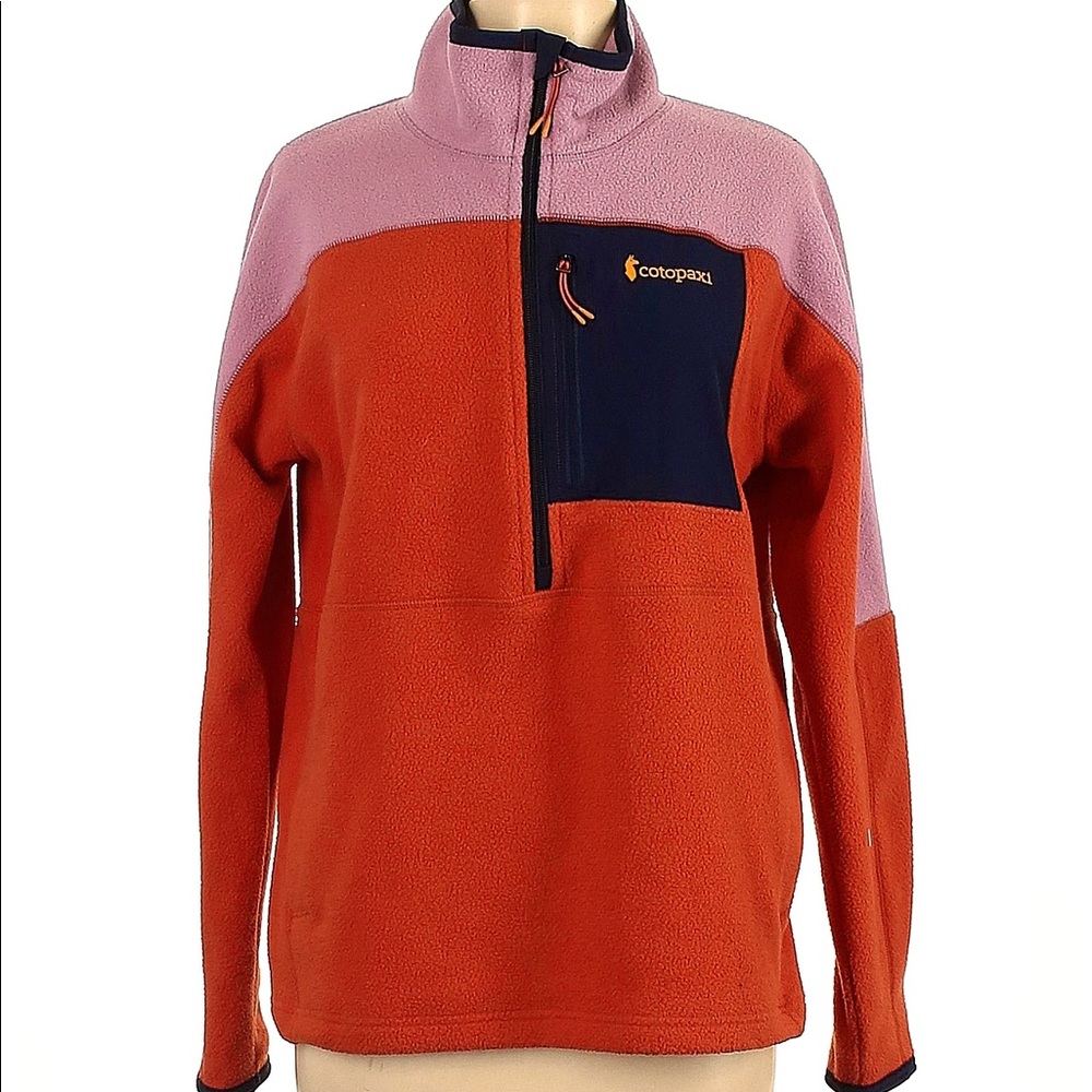 Abrazo half zip pullover fleece